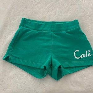 Old Navy Girls Size M (8) Green Cotton Shorts